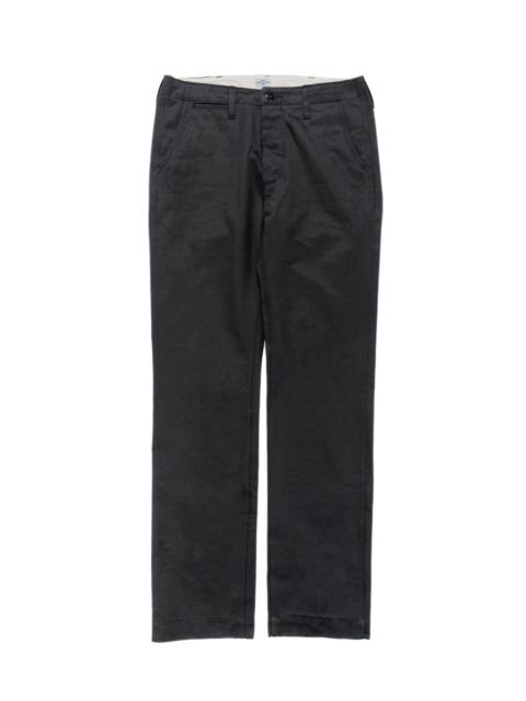 The Real McCoys MP19010 Blue Seal Chino Trousers Black