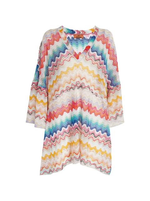 Missoni Knitted Wave Cover-Up