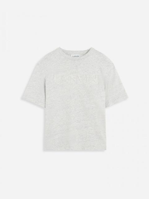 Lanvin CLASSIC LANVIN EMBOSSED T-SHIRT