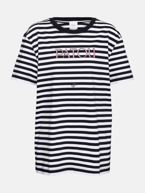 PATOU Striped cotton T-shirt