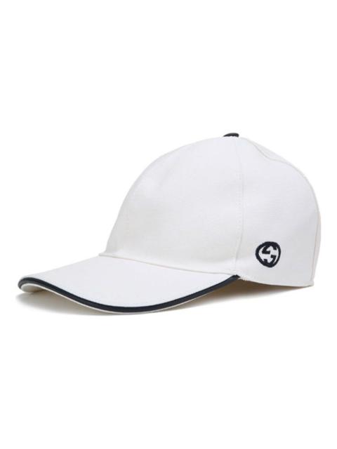 GUCCI Gucci GG Cutton Baseball Hat 'White' 387554-4H010-9000