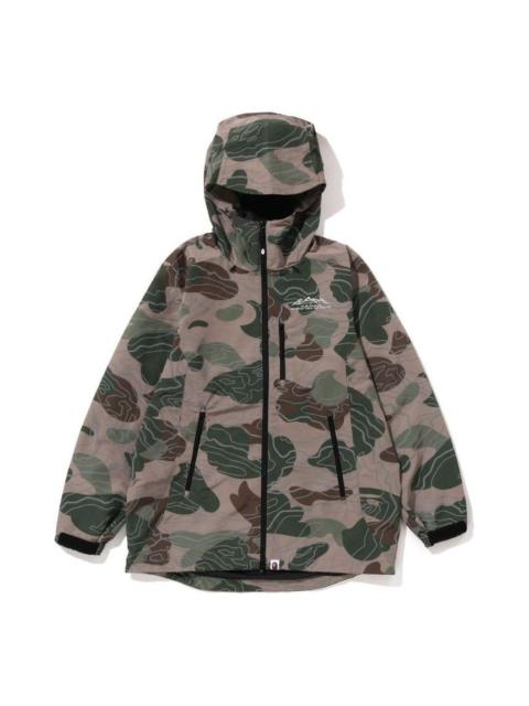 A BATHING APE® A Bathing Ape Layered Line Camo Shell Jacket 'Beige' 1J80-140-006-BEG
