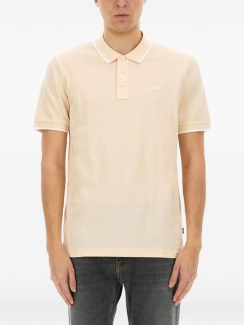 BOSS cotton polo shirt