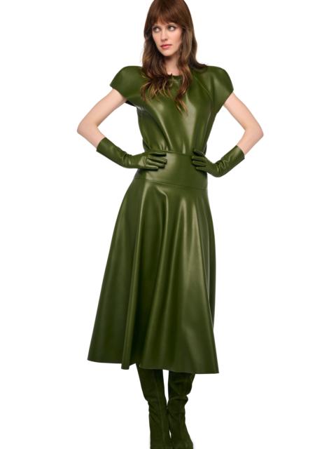 NORMA KAMALI FLARED SKIRT TO MIDCALF