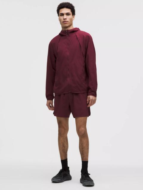 lululemon Mile Maker Ripstop Lined Short 6"