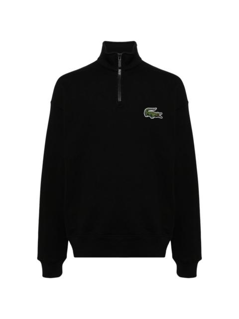 LACOSTE Crocodile Badge cotton sweatshirt