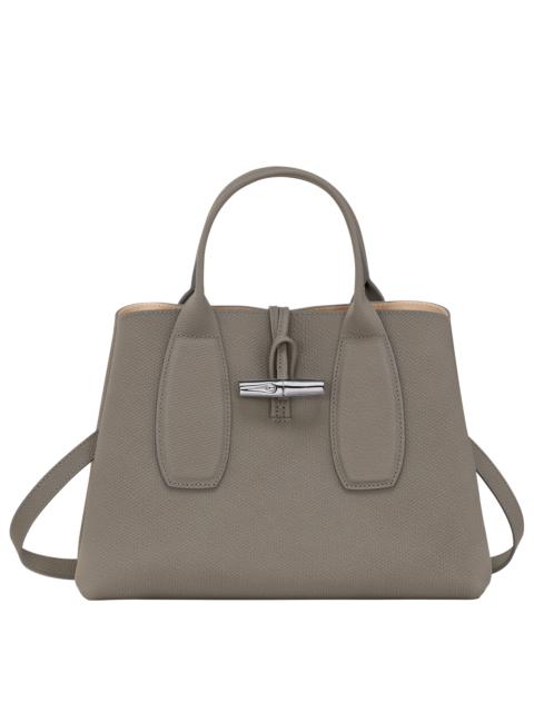 Longchamp Roseau M Handbag Turtledove - Leather