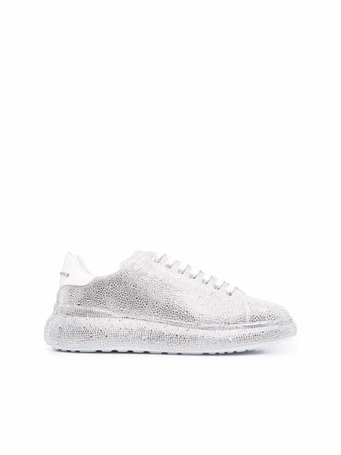 PHILIPP PLEIN crystal-embellished low top sneakers