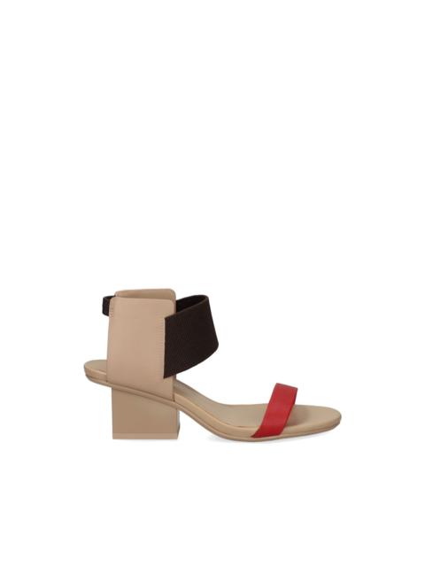 UNITED NUDE Raila Mid elasticated-strap block-heel sandals