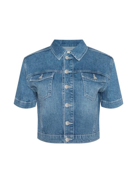 L'AGENCE Kirstie Jean Shirt Jacket