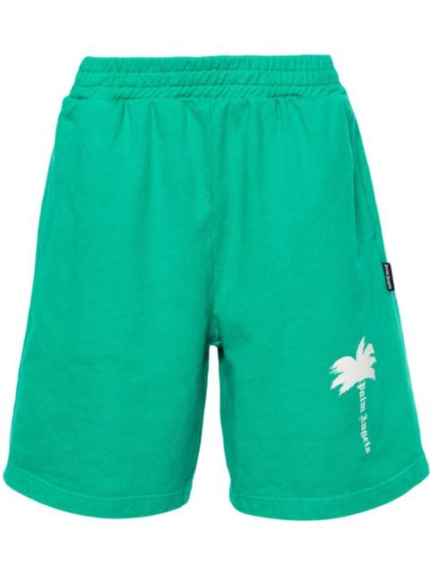 Palm Angels The Palm cotton track shorts