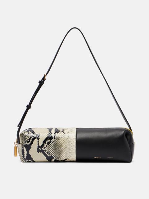 KHAITE Kye paneled leather shoulder bag