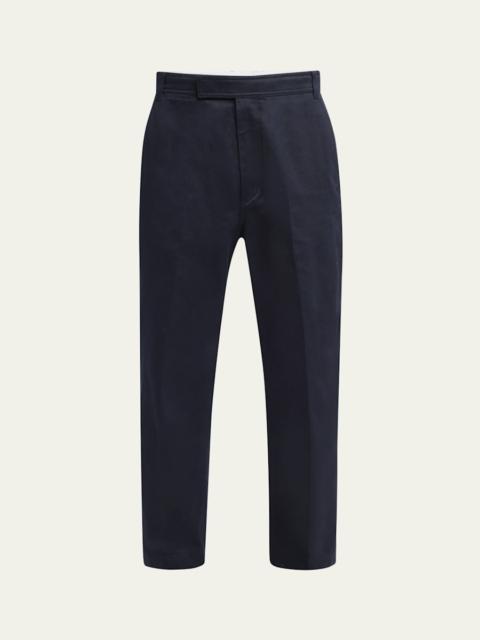 Thom Browne Men's Garment-Dyed Chino Pants