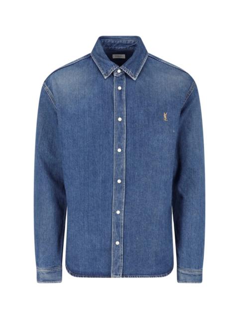 SAINT LAURENT SHIRT “CASSANDRE”