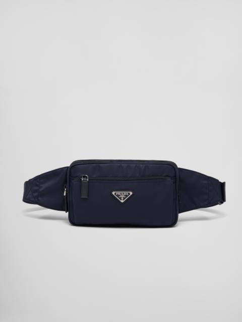 Re-Nylon and Saffiano leather belt bag