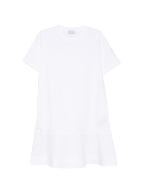 Moncler ruffled-hem mini dress