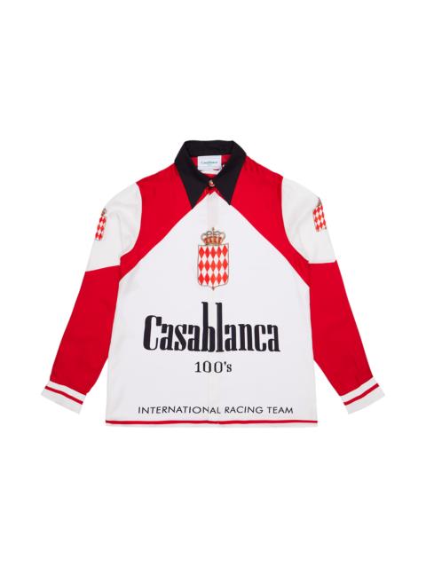 CASABLANCA Casablanca 100's Long Sleeve Silk Shirt