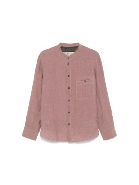 Ziggy Chen houndstooth shirt