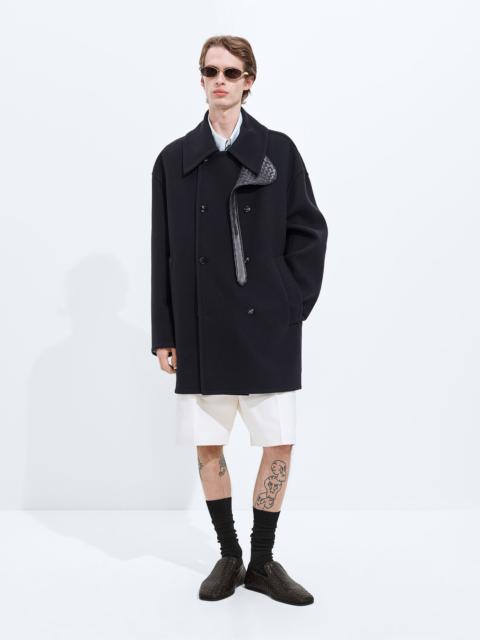Bottega Veneta Double Cashmere Caban