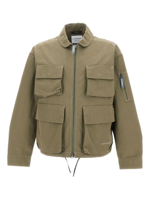 and Wander flap pockets zip jacket
