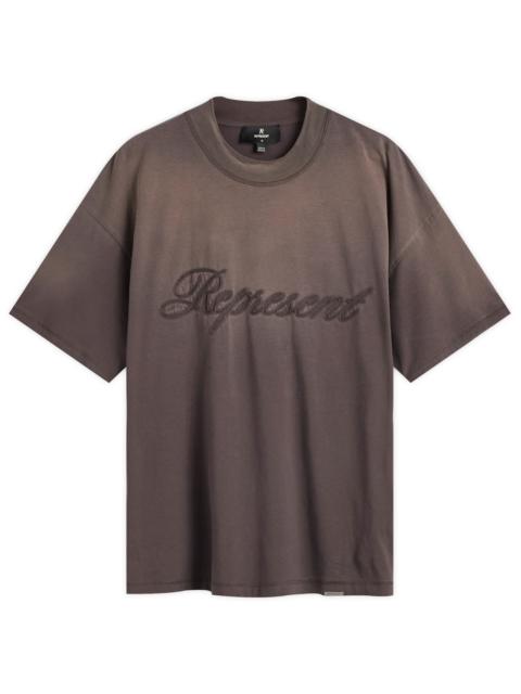 REPRESENT Represent Rep Reverse Applique T-Shirt