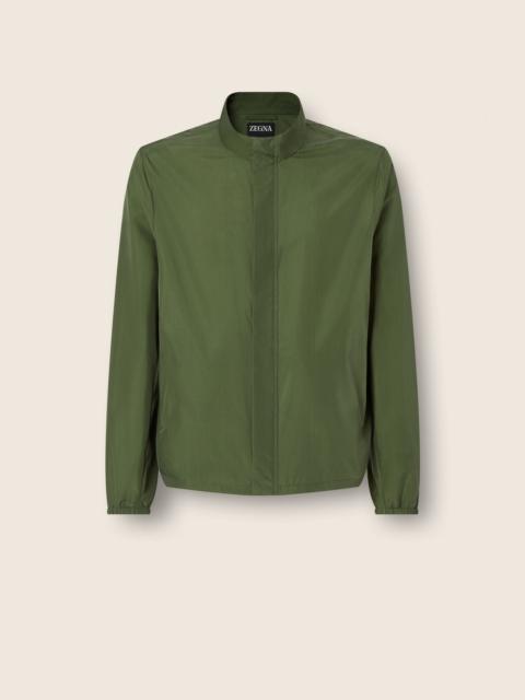 ZEGNA SILK BLOUSON