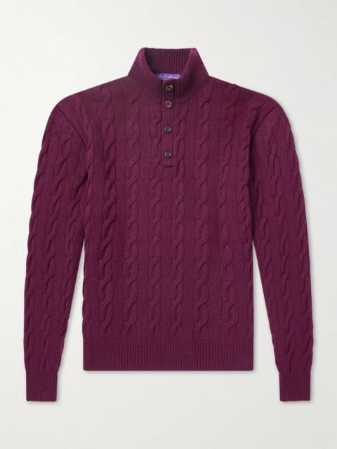 Ralph Lauren Cable-Knit Cashmere Sweater