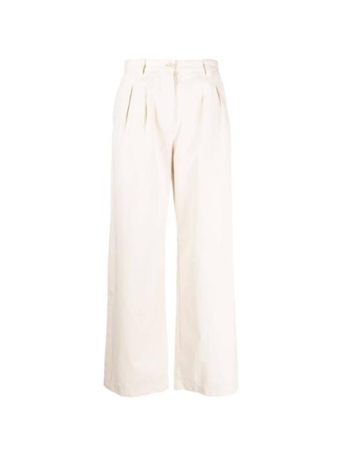 A.P.C. straight-leg cotton trousers