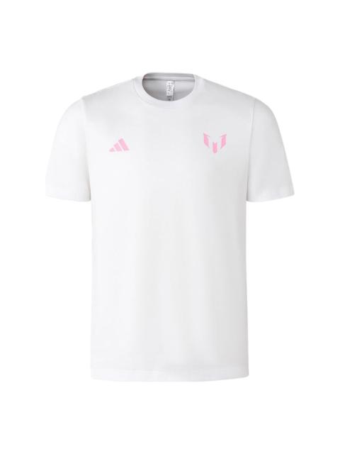 adidas adidas Messi T-Shirts 'White' JD7126