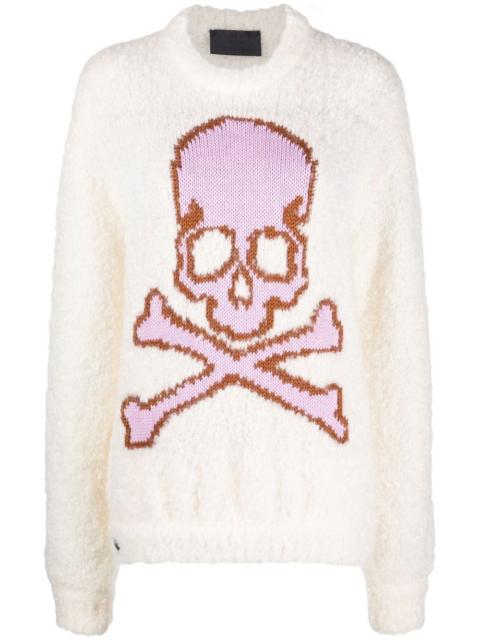 PHILIPP PLEIN Skull&Bones knitted jumper