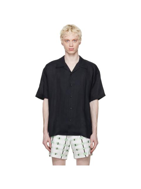 COMMAS short-sleeve linen shirt
