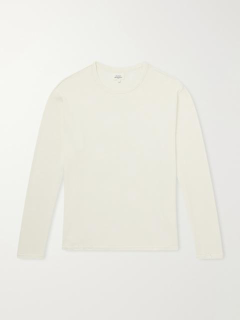 Hartford Waffle-Knit Cotton T-Shirt