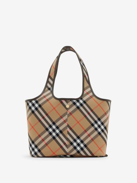 Burberry 'CHECK' SMALL TOTE BAG | sugar | REVERSIBLE