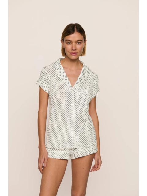 eberjey Gisele Printed TENCEL™ Modal Shortie Short PJ Set