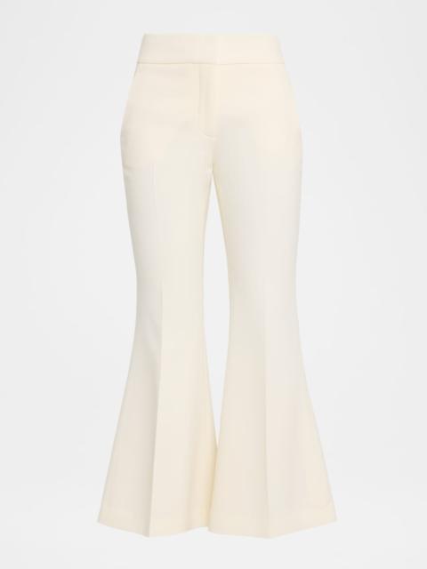 GABRIELA HEARST Marsh Crepe Flare Pants