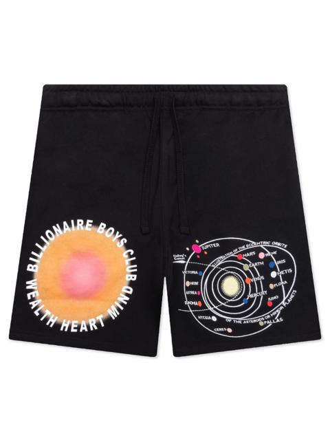 BILLIONAIRE BOYS CLUB BB AURA SHORTS - BLACK