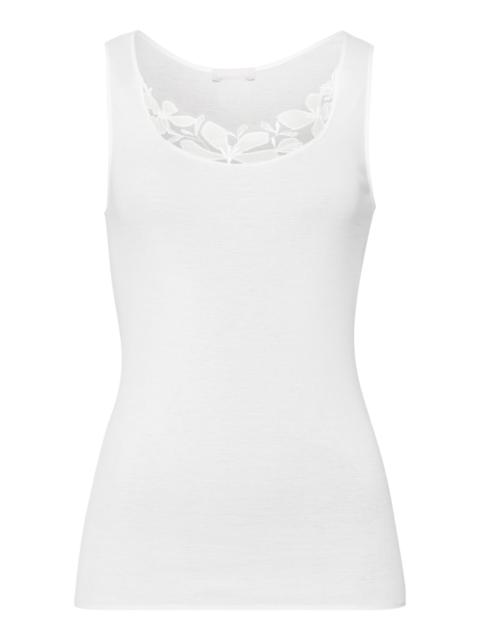 HANRO Kalea Floral Embroidered Tank Top
