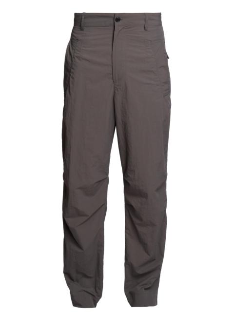 Dries Van Noten Men's Nylon Straight-Leg Pants - Khaki