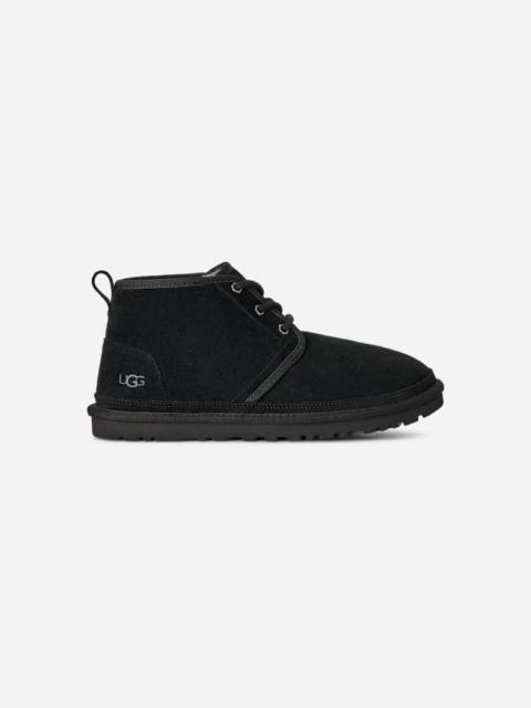 UGG ® Men's Neumel Leather Shoes Chukka Boots in Black/