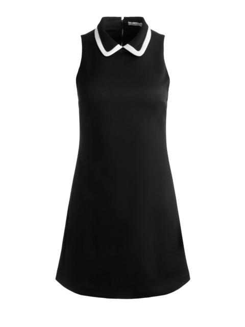 Alice + Olivia VELIA COLLARED MINI DRESS