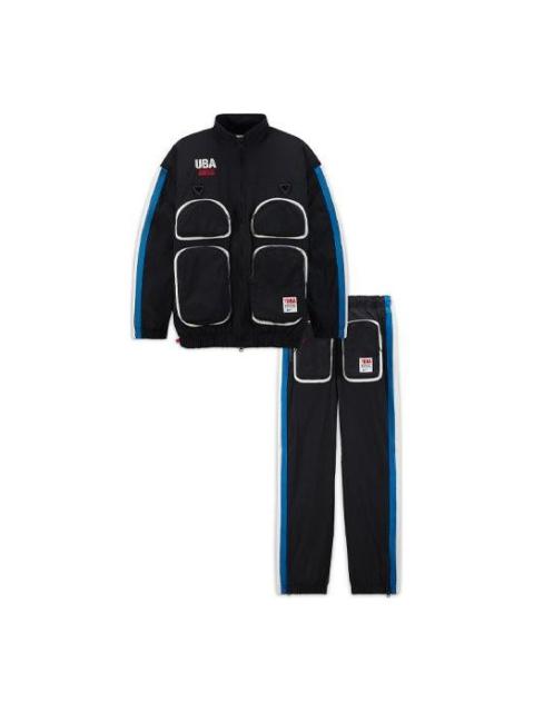Nike Nike x Under Cover Track Suit 'Black Blue' CZ4699-010