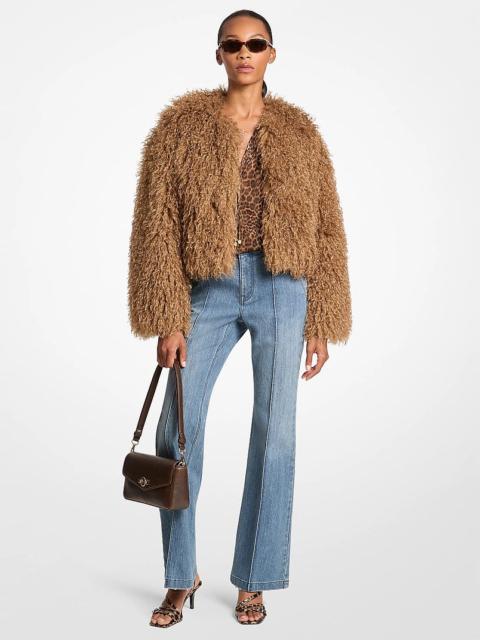 MICHAEL KORS Faux Shearling Jacket