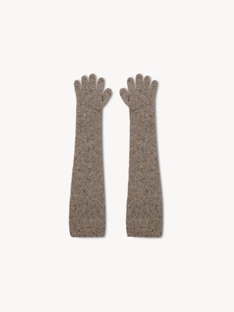 The Row Merano Gloves in Cashmere