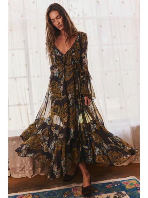 FREE PEOPLE Paisley Petals Maxi Dress