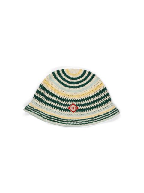 CASABLANCA Monogram Crochet Hat
