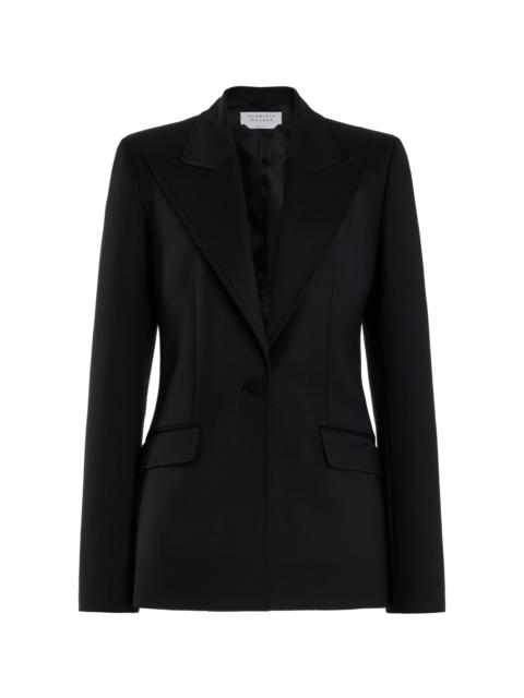 GABRIELA HEARST Leiva Blazer in Black Sportswear Wool