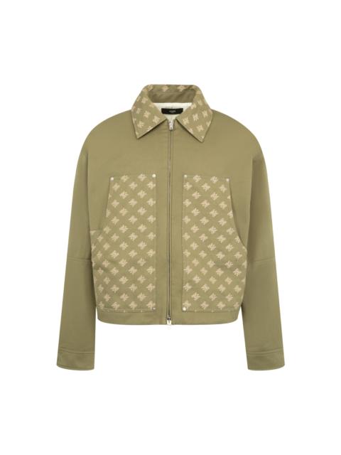 AMIRI MA QUAD COTTON WORK JACKET