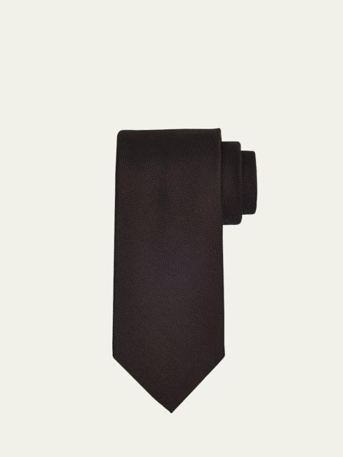 TOM FORD Men's Micro-Jacquard Silk Tie