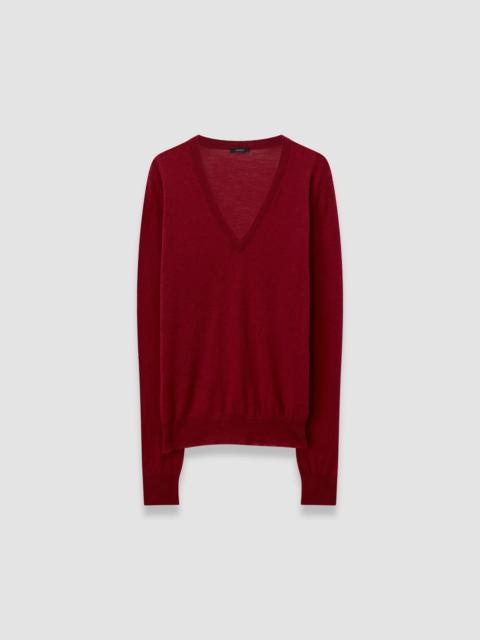 JOSEPH Cashair V Neck Jumper
