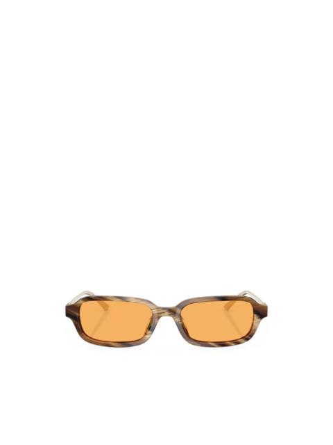 TORY BURCH rectangle-frame sunglasses